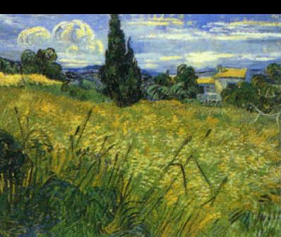 Vincent Van Gogh Blue Verts
